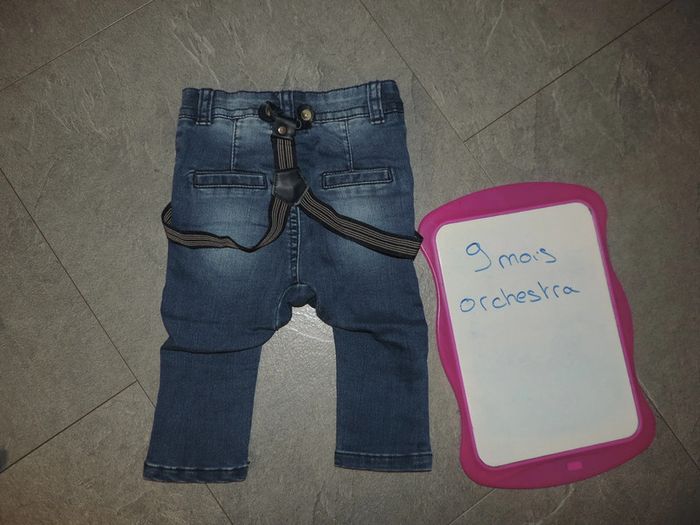 jeans orchestra taille 9 mois - photo numéro 2