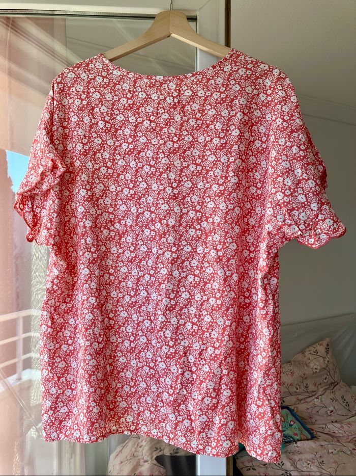 Haut fleuri ultra fluide et léger XL/XXL - photo numéro 5