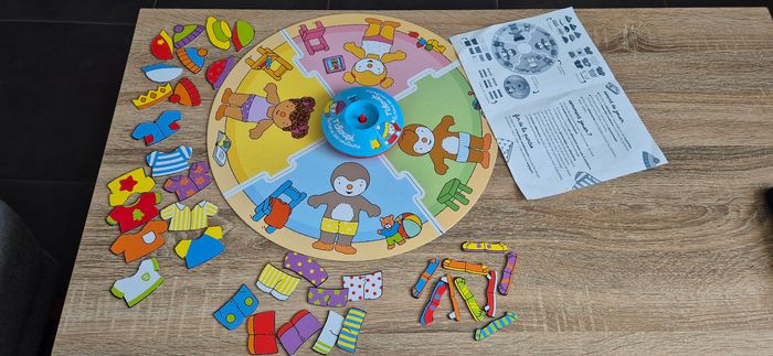 Jeu de société Tchoupi la roue des couleurs - photo numéro 3