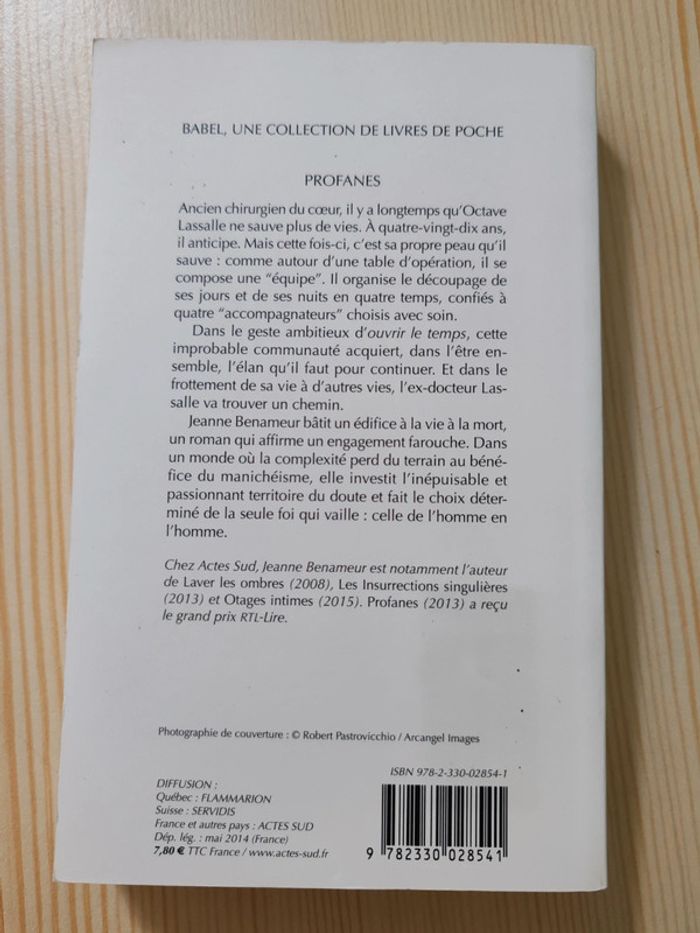 Jeanne Benameur 🌸 Profanes - photo numéro 2