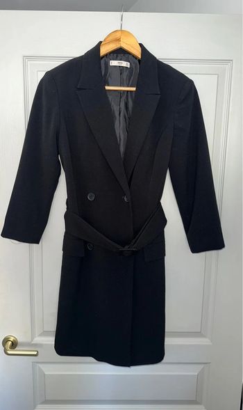 Robe blazer noir cintré Zara