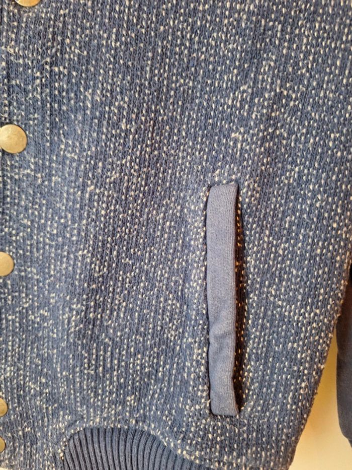 Veste/gilet bleu garçon 9/10 ans Zara kids - photo numéro 3