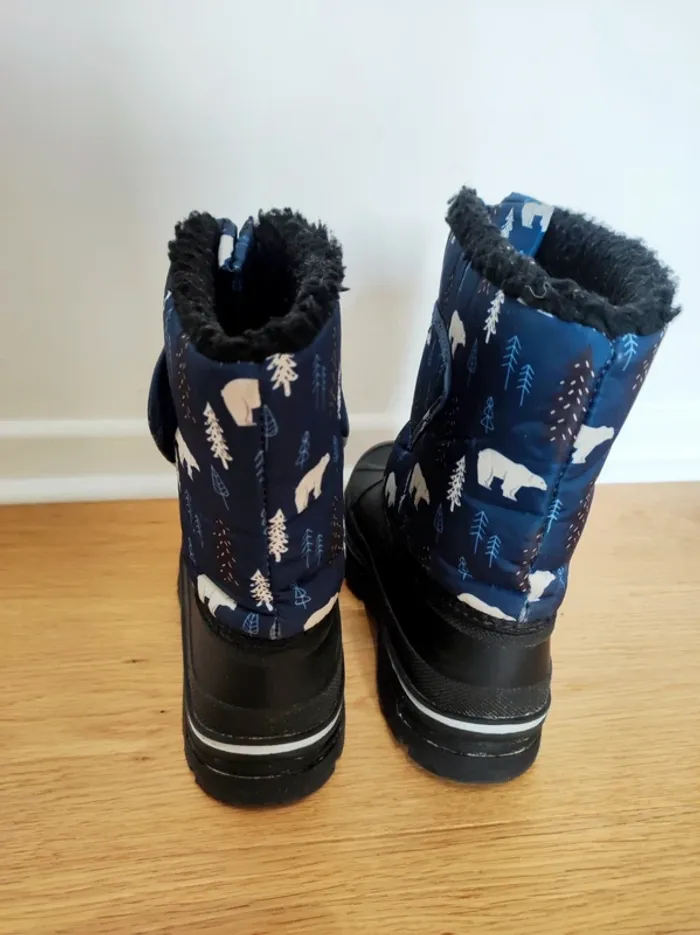 Bottes de neige enfant - 32 - excellent état - photo numéro 4