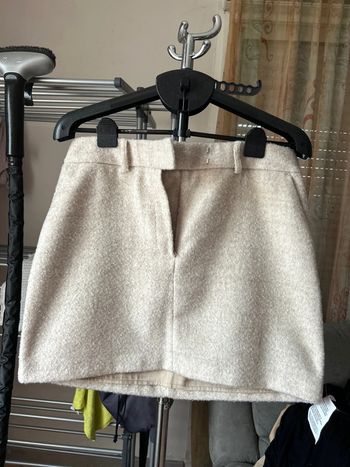 Jupe tailleur beige TopShop
