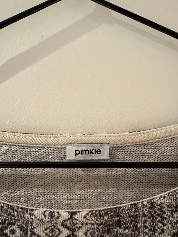Pull gris motif ethnique - Pimkie - photo numéro 4