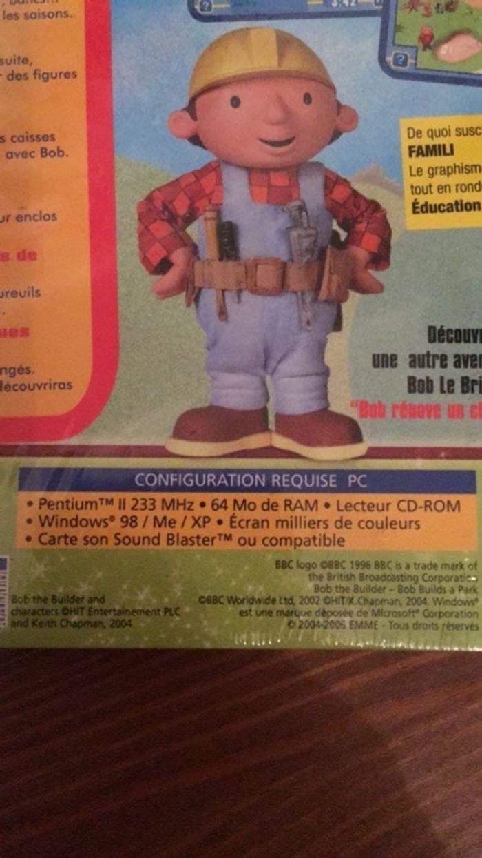 Jeu PC Bob le bricoleur Neuf - photo numéro 2
