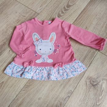 Jolie tee-shirt long pour bébé fille taille 3 mois 