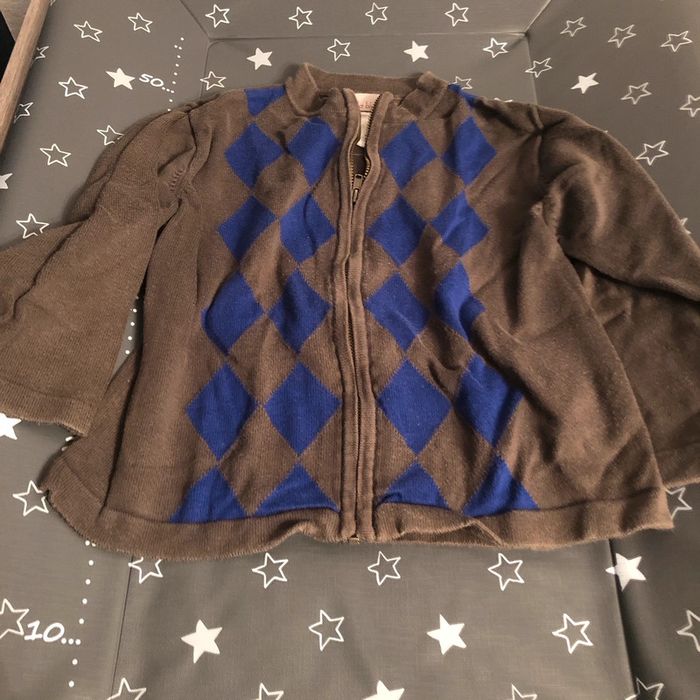 Gilet zippé 4 ans mila blue