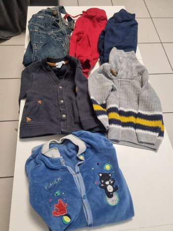 Lot garcon 12 mois 6 pieces