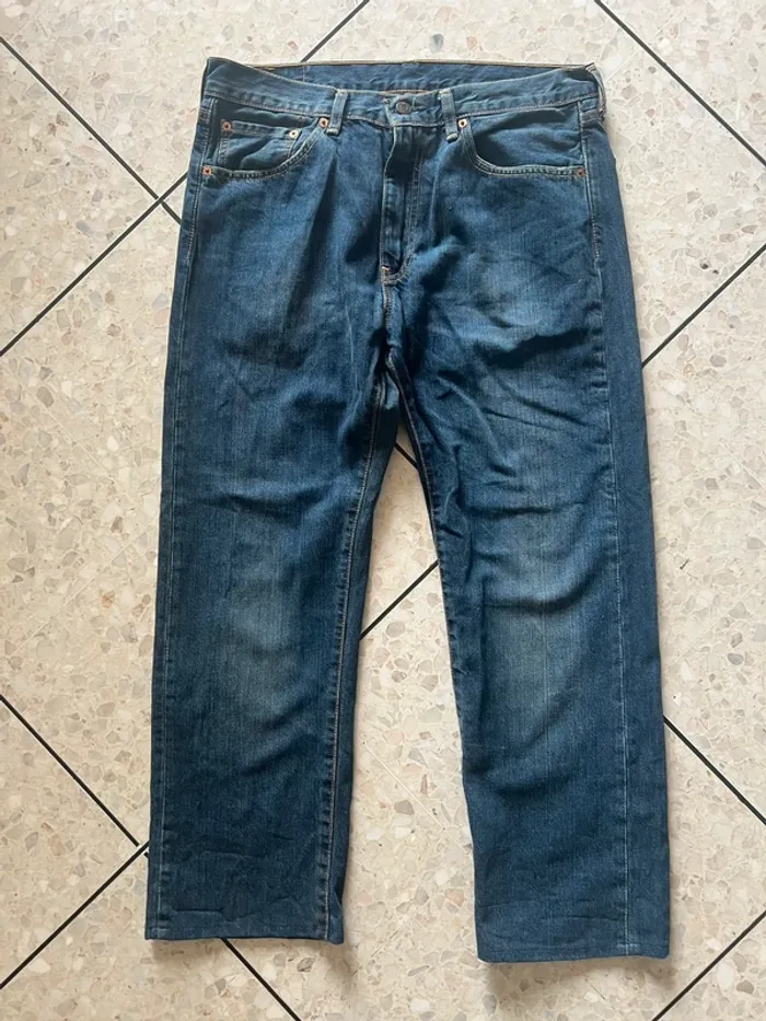 Jean Lévis w32 L34 - ourlet : longueur de jambe 70cm