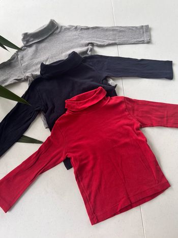 Lot de sous pulls col montant  Petit bateau  Taille 3 ans 95 cm Très bon état   Prix que sur les lots         #bebefille6mois   #bebegarcon #naissance #naissancegarcon #nourrisson #maternité #sacfemme #grossesse #ensemblebebe #prixnegociable #prixlots #ch