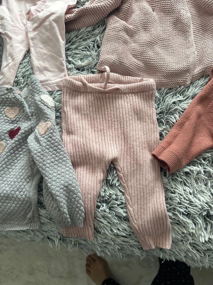 Robe, pantalon, Fille taille neuf mois - photo numéro 3
