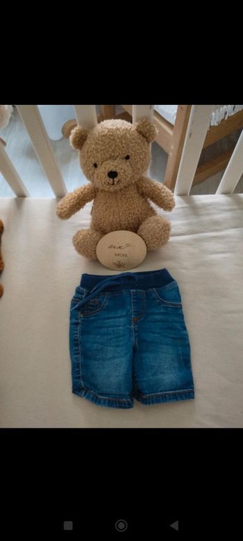 Short en jeans TAO 6 mois