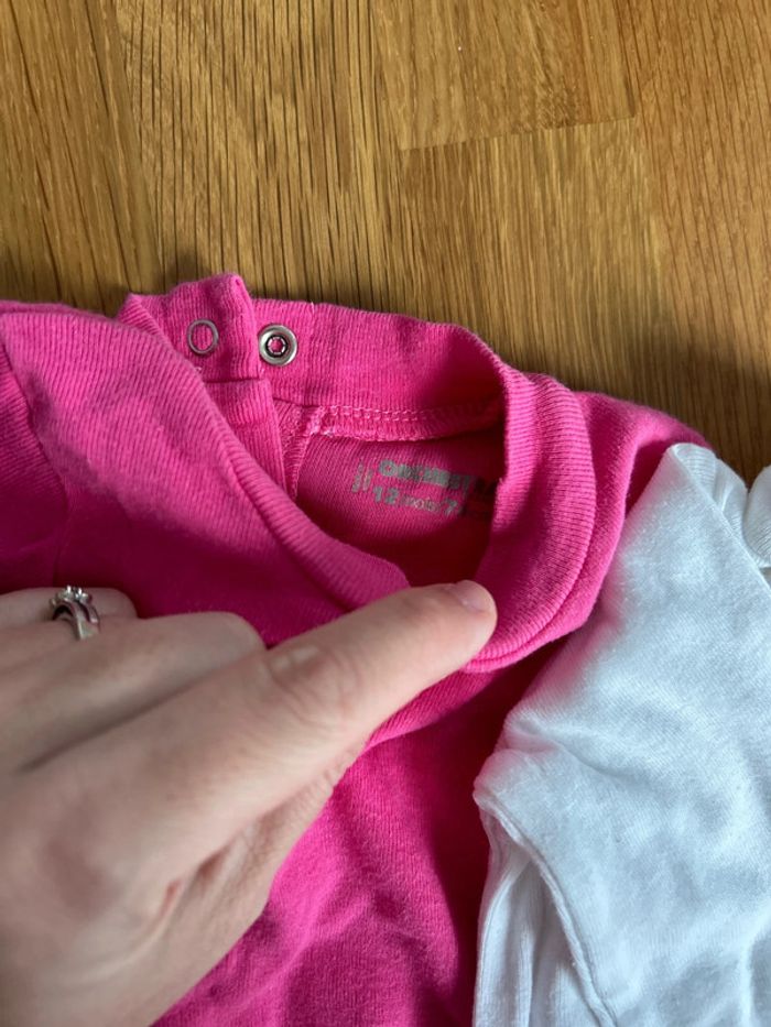 Lot de 3 bodys avec cols roulés - orchestra la redoute - photo numéro 2