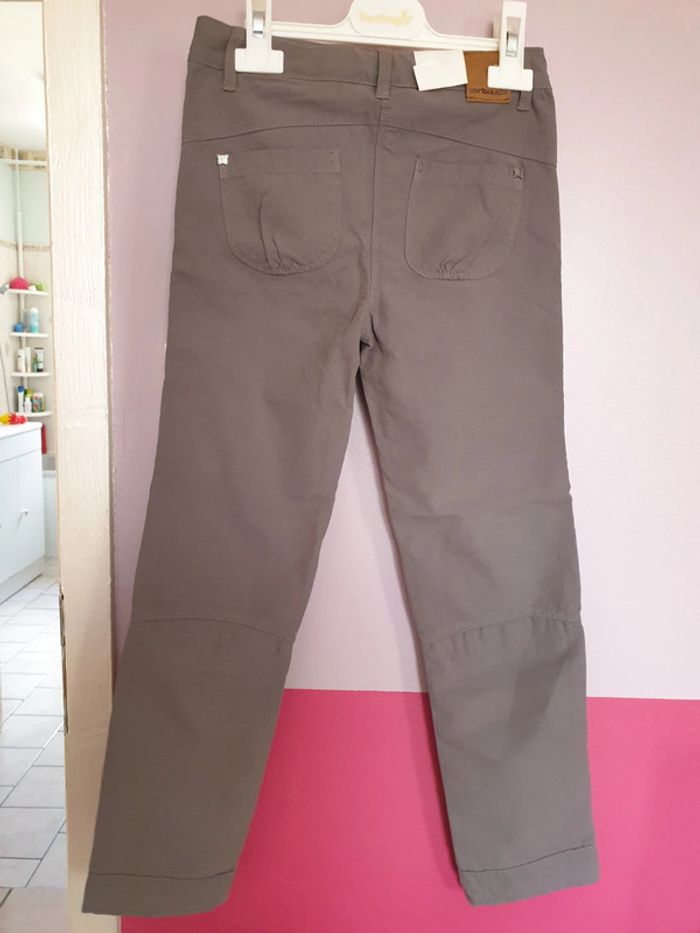 Pantalon été toile fille neuf étiqueté - photo numéro 2