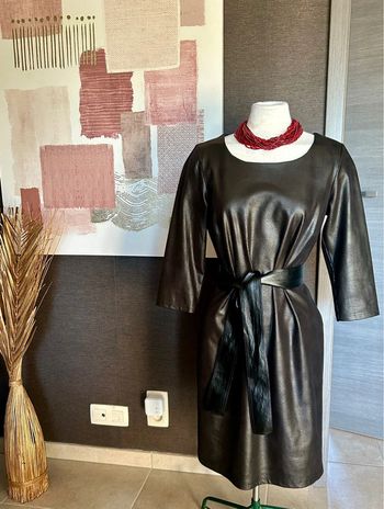 Robe similicuir Geisha M