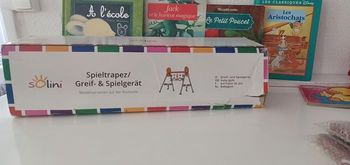 Portique d'éveil solini. Ferme en bois