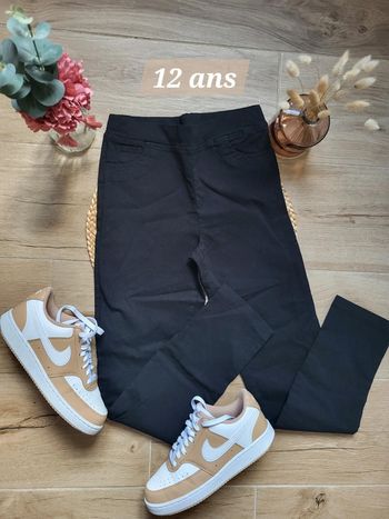 🍒Pantalon 12 ans noir