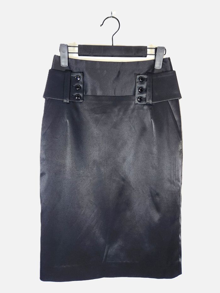 Jupe Trapèze Noire Mango - Taille 36