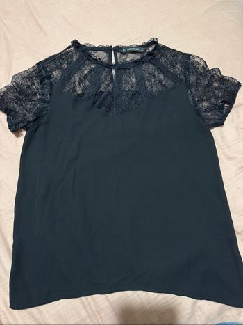 T-shirt à dentelle