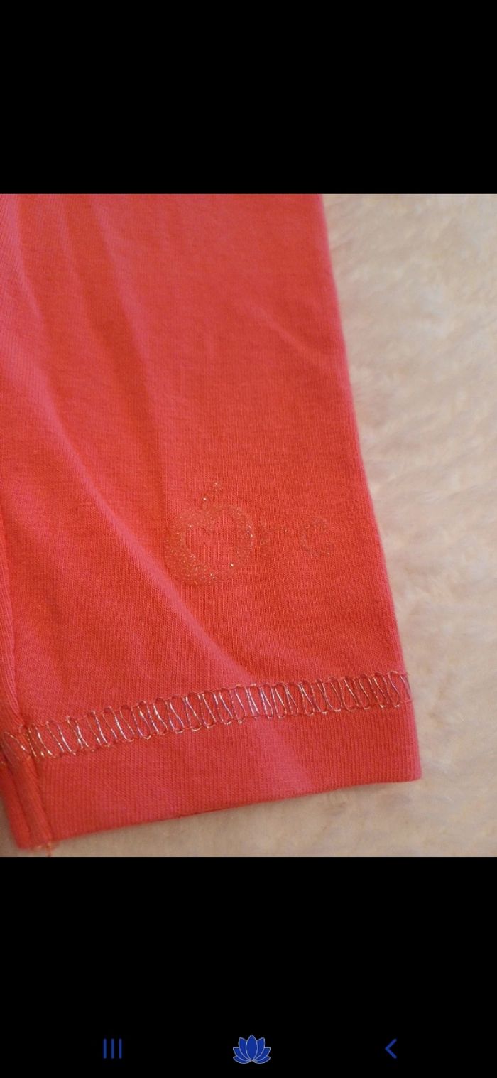 Lot de 2 leggings bébé taille 6 mois - photo numéro 3