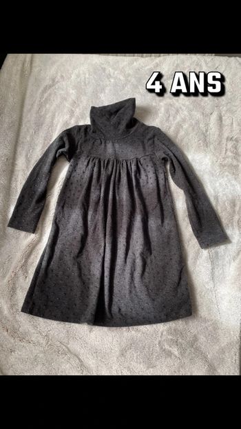 Robe col roulé 4 ans