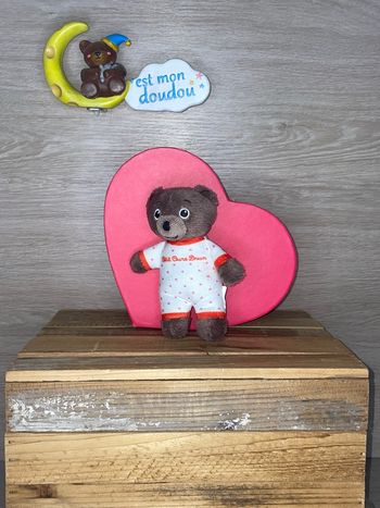 POP162 doudou ours 🐻 petit ours brun