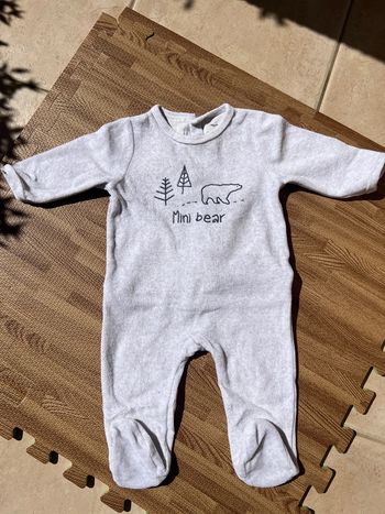 Pyjama Mini bear 6 mois mixte