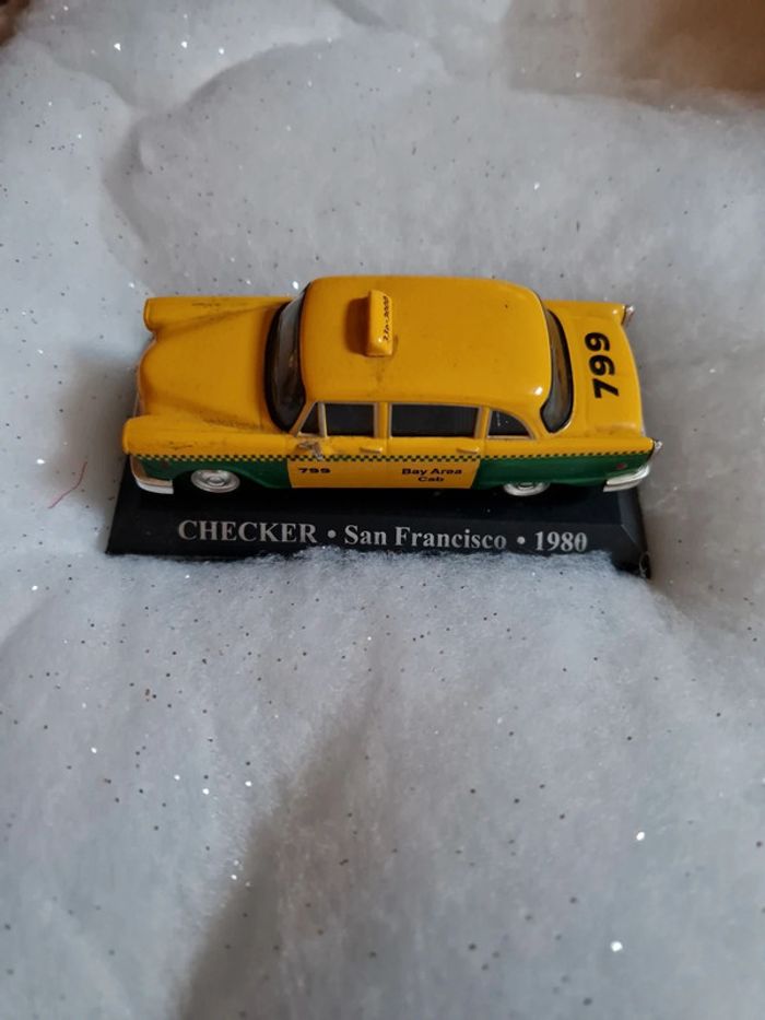 Checker Taxi San Francico 1980 Altaya 1:43