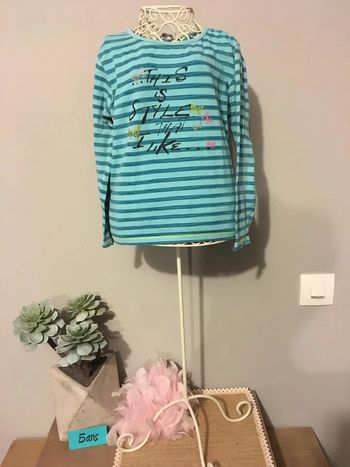 T-shirt ML fille 5 ans