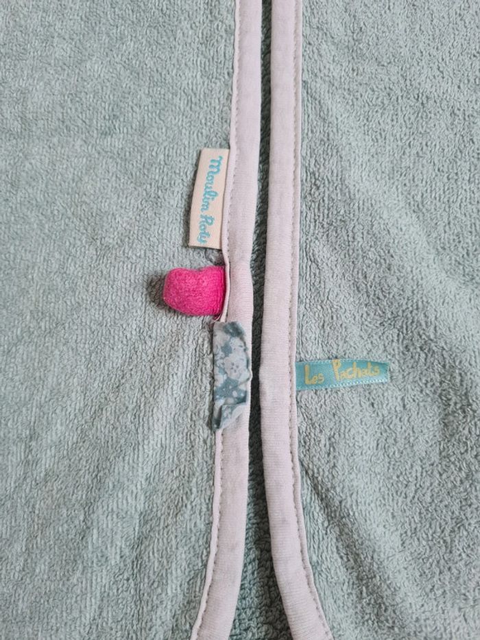 Cape de bain avec gant Moulin roty Les Pachats - photo numéro 3