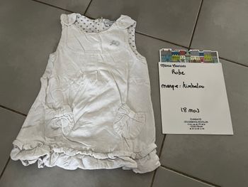 Robe fille 18 mois