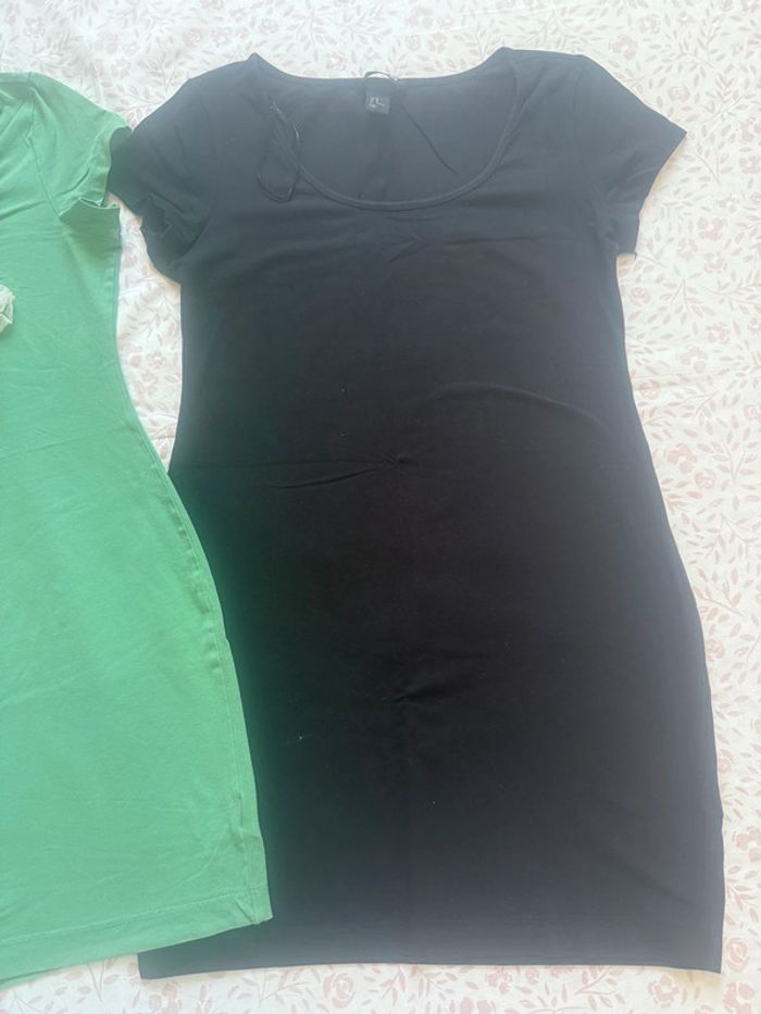 Lot 2 mini robe de h&m taille M - photo numéro 4