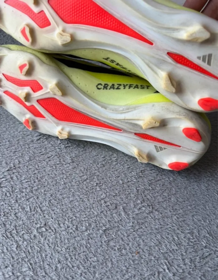 Adidas X Crazyfast League FG - Taille 45 - Jaune - photo numéro 5