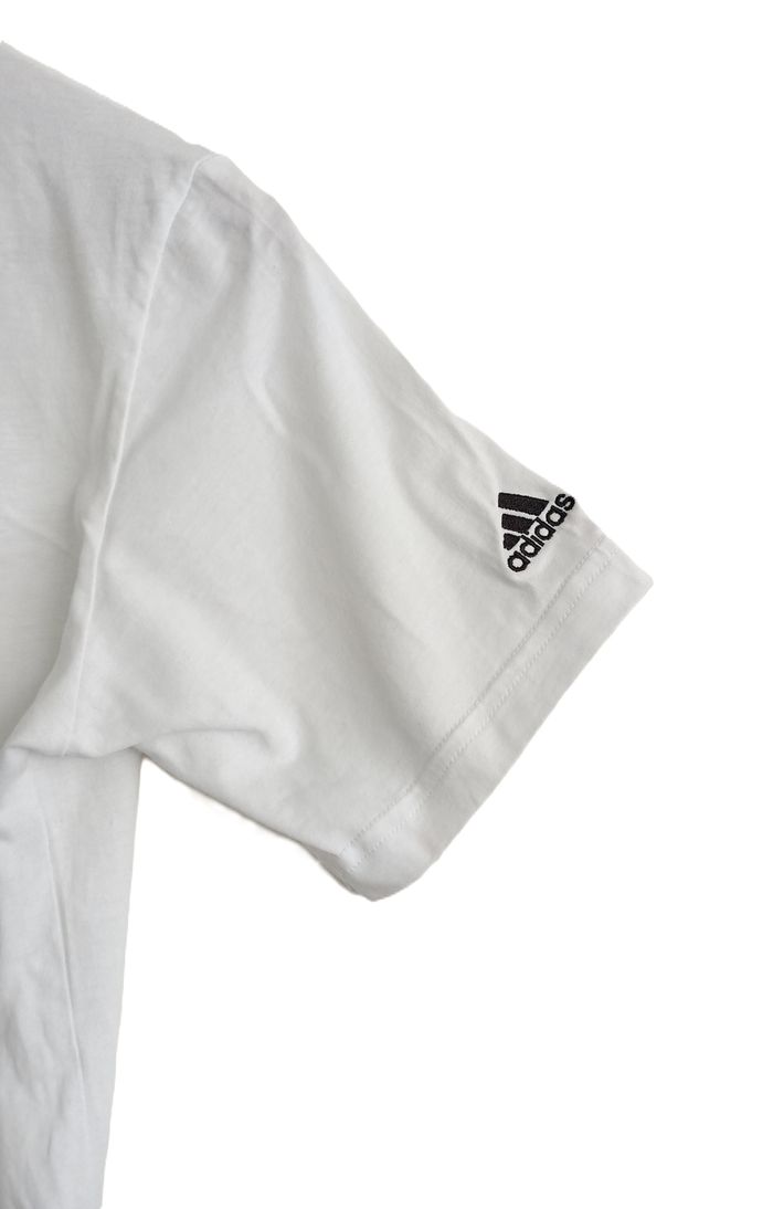 T shirt blanc manches courtes. Adidas. Taille 14 ans - photo numéro 5