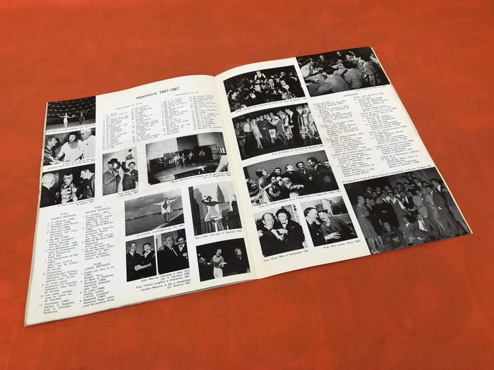 Marcel Marceau Théâtre des Champs-Elysées Programme du 2 Octobre au 28 Octobre 1967 - photo numéro 7