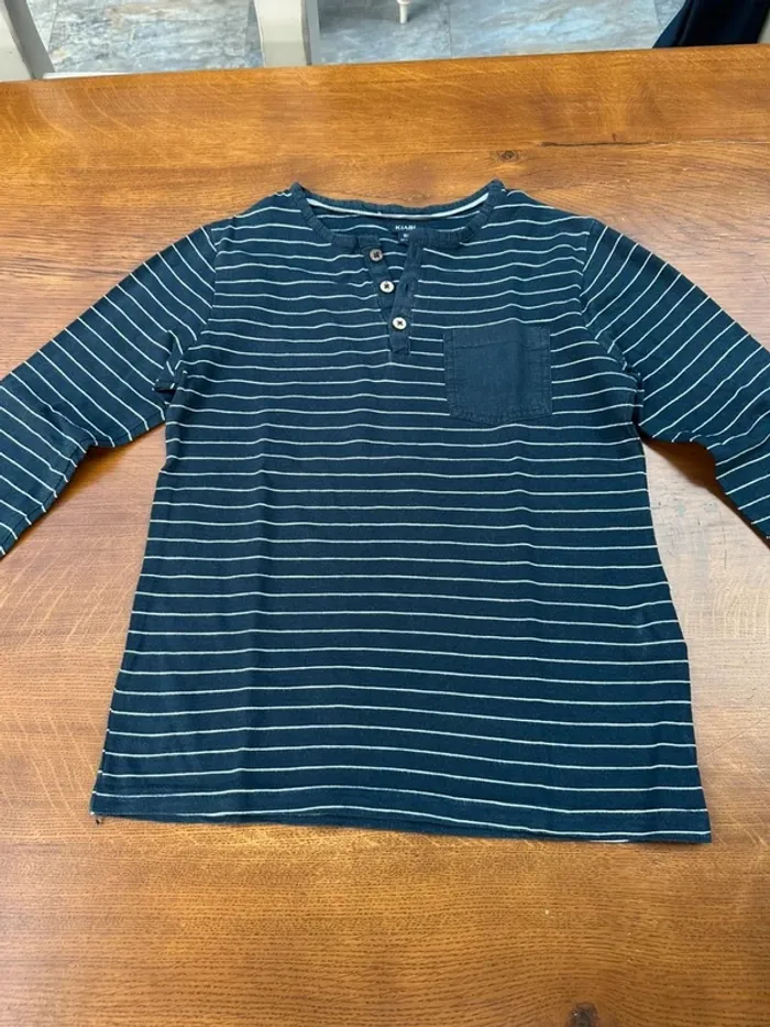 T-shirt manche longue kiabi 10 ans - photo numéro 6