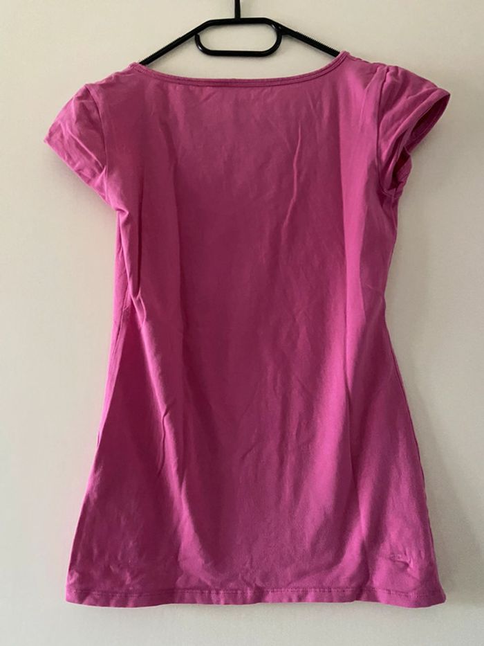 T-shirt rose Fishbone Taille M - photo numéro 2