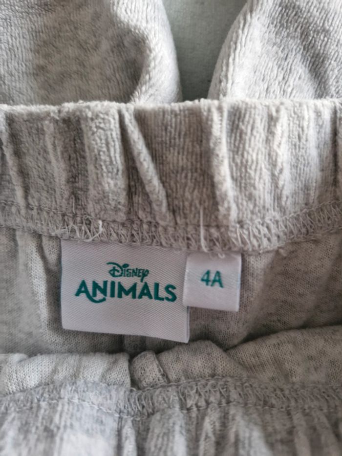 Ensemble pyjama 2 pièces enfant fille garçon 4 ans Disney Animals Coton Polyester - photo numéro 9