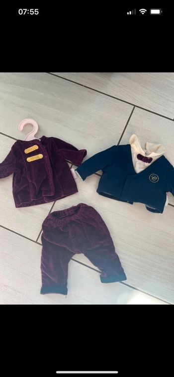 Veste poupée corolle