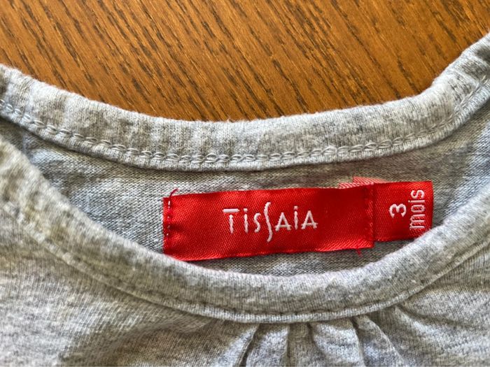 T-shirt à manches longues bébé fille 3 mis - photo numéro 3