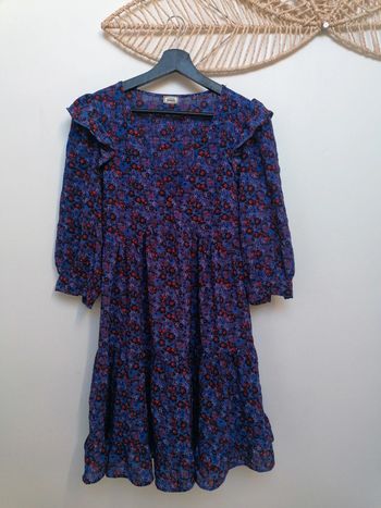Robe Violette à fleurs, Pimkie