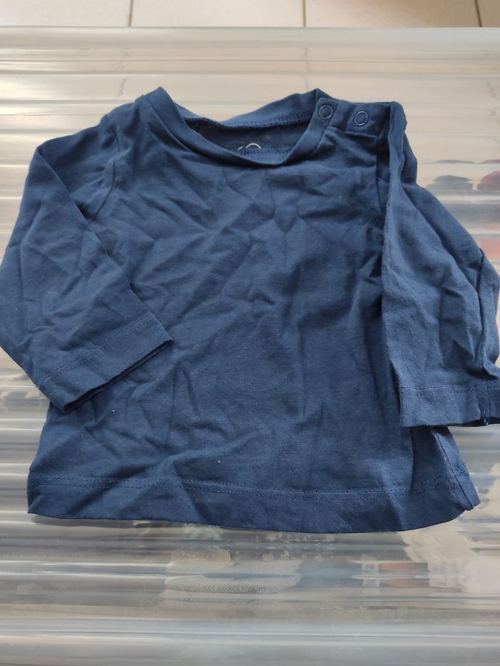 T-shirt manches longues 3 mois