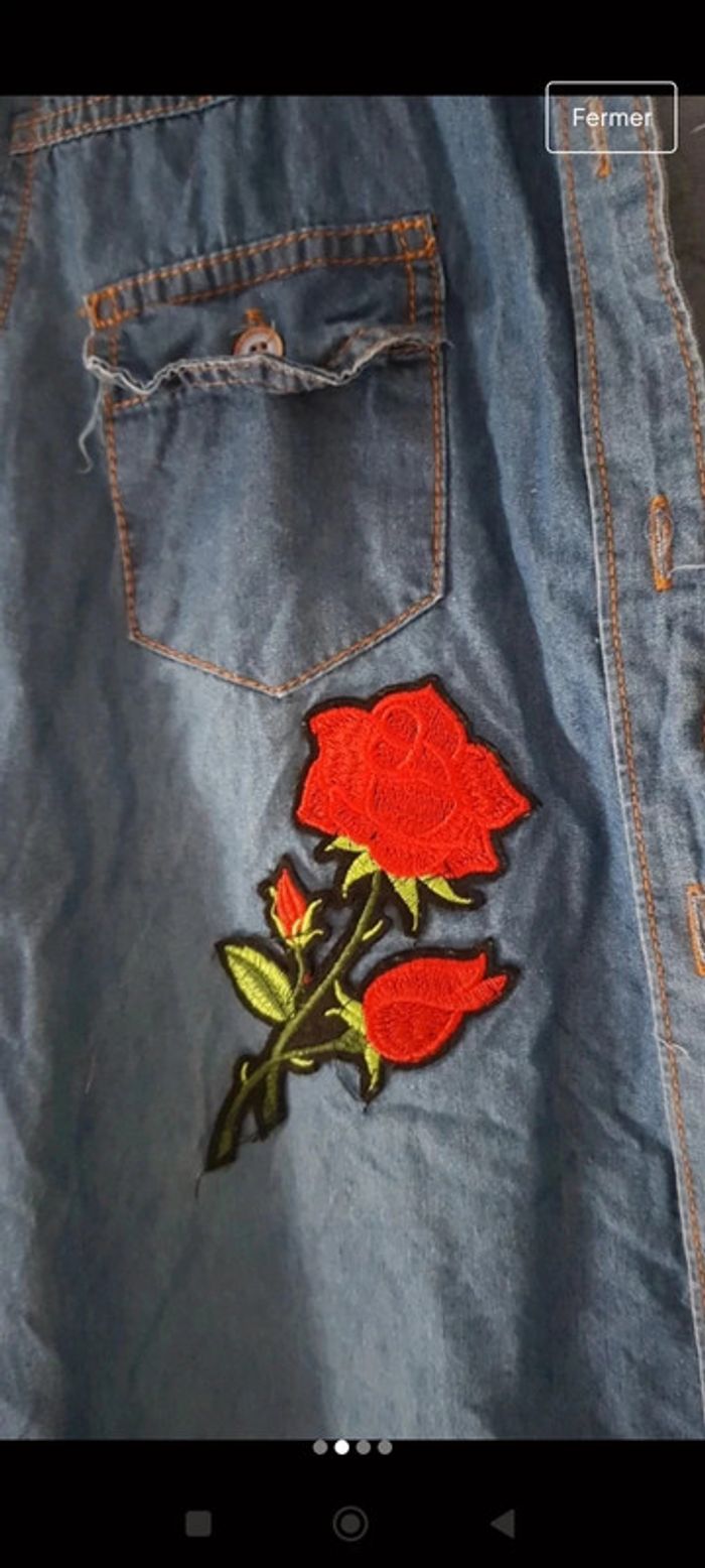 💖 ROBE en jean - photo numéro 2