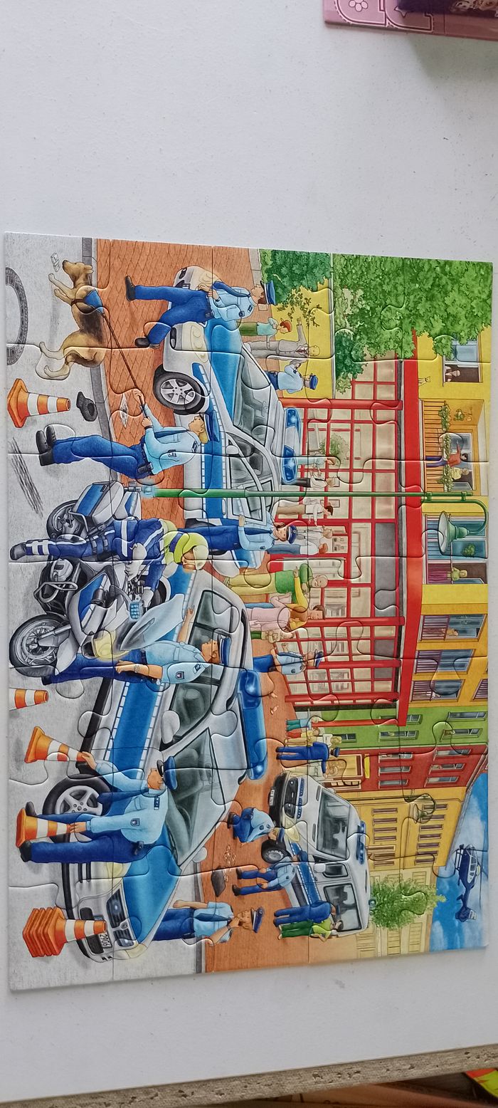 Puzzle 35 pièces Police - photo numéro 2
