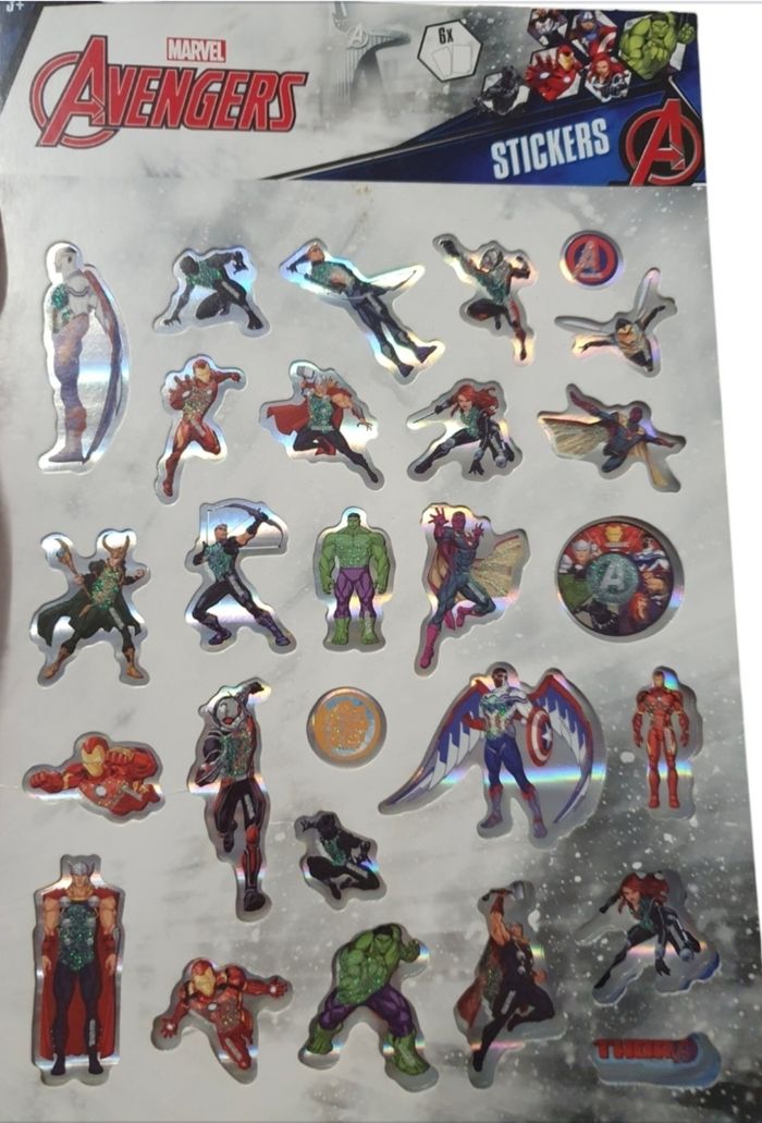 Autocollants avengers