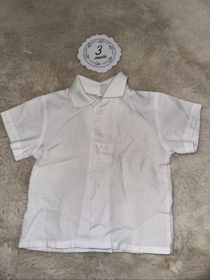 Chemise fine été 3 mois