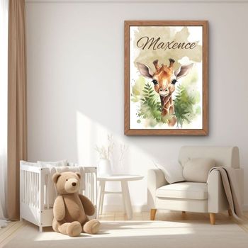 affiche  prénom personnalisé