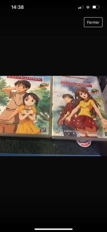 Lot de 2 DVD manga