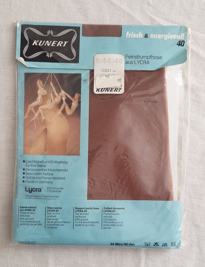 Collant "Kunert" marron taille 44 neuf - photo numéro 2